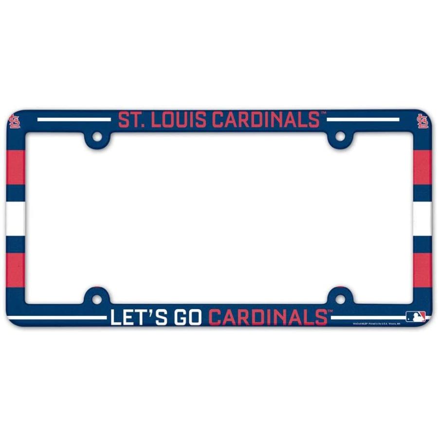 海外の輸入品ショップ-世界中の様々なアイテムをお得に購入St. Louis Cardinals Full Color License Plate Frame　並行輸入品