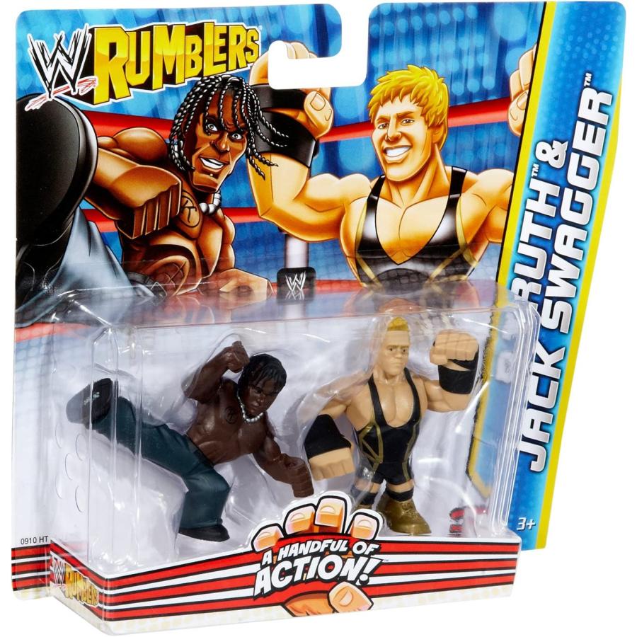 R-Truth Rumblers WWE and 2-Pack　並行輸入品 Figure Swagger Jack その他おもちゃ 【期間限定お試し価格】
