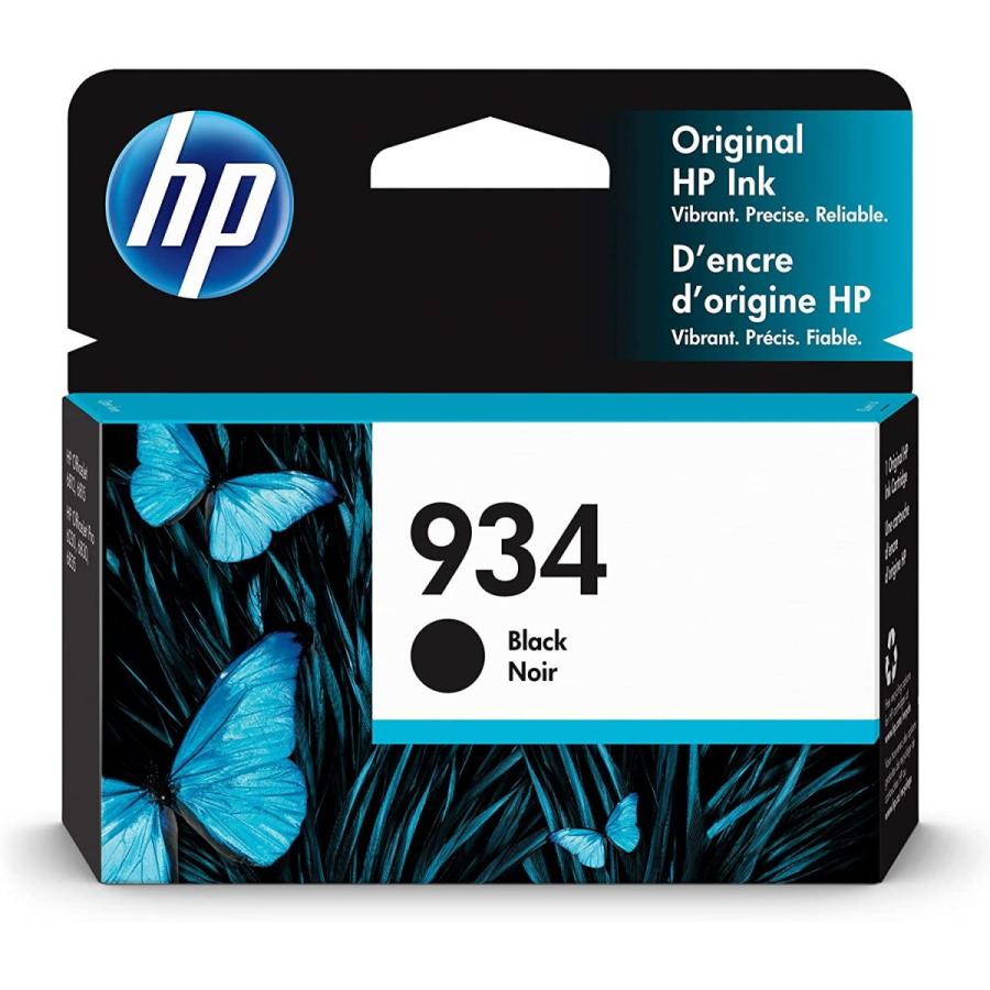 HP 934ブラックオリジナルインクカートリッジ（HP Officejet 6812、6815、6820、6825、HP Officejet Pro 6230、6830、6835、C2P19AN＃140用）　並行輸入品