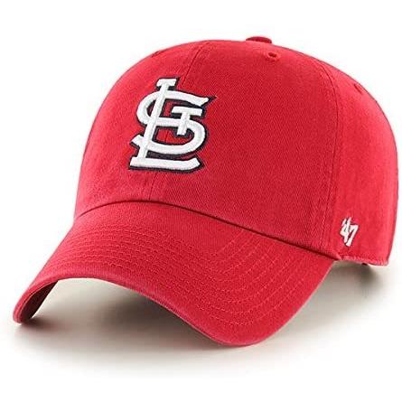 超安い品質 '47 MLB セントルイス・カージナルス ブランド レッド ベーシックロゴ クリーンアップ ホーム 調節可能 帽子　並行輸入品 その他