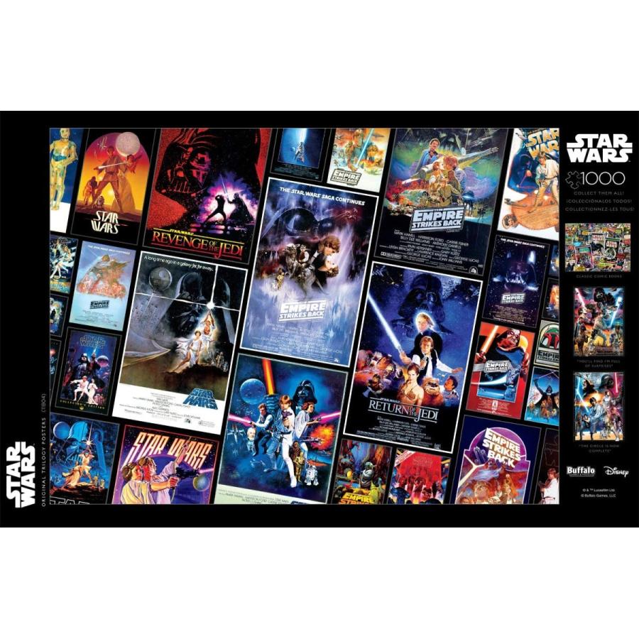 Star Wars - Original Trilogy Posters - 1000 Piece Jigsaw Puzzle　並行輸入品 Wars Original Trilogy Posters Piece Jigsaw Star