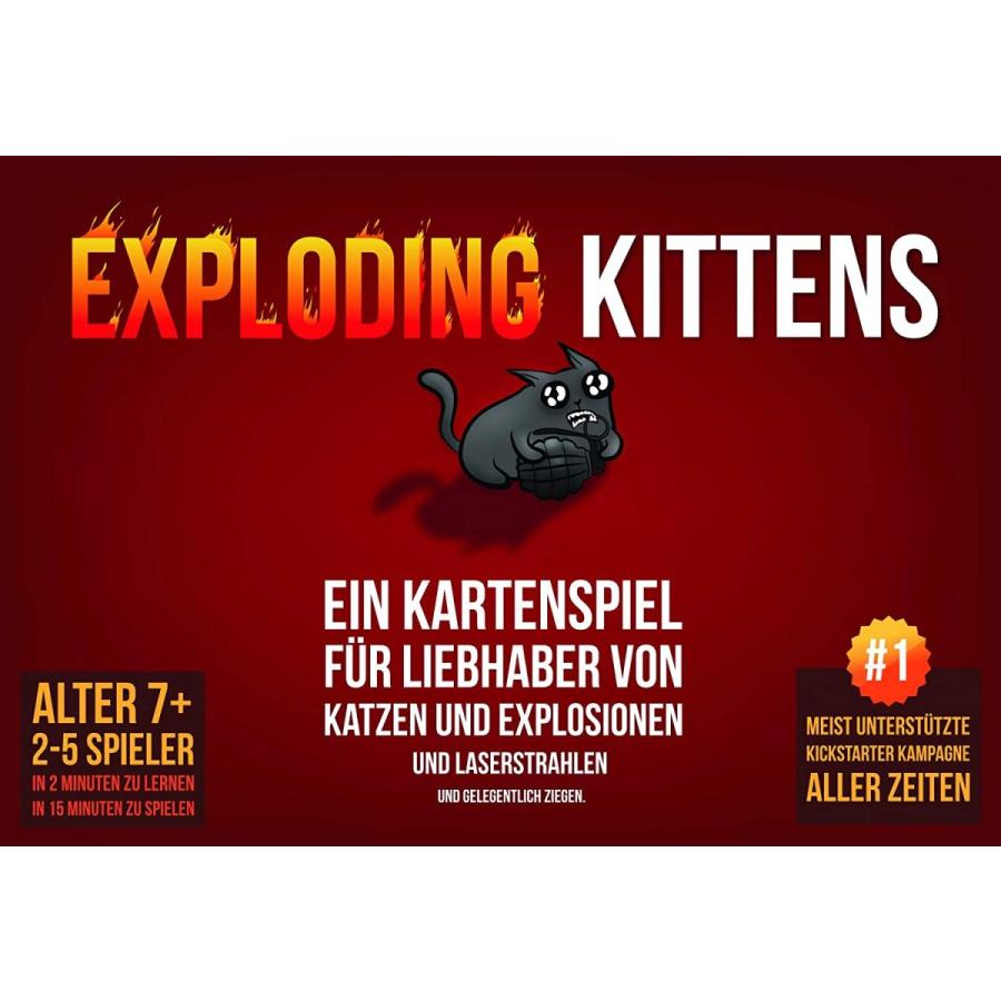 【値下げ】 Exploding Kittens: Familienspiel　並行輸入品 その他タブレットPC