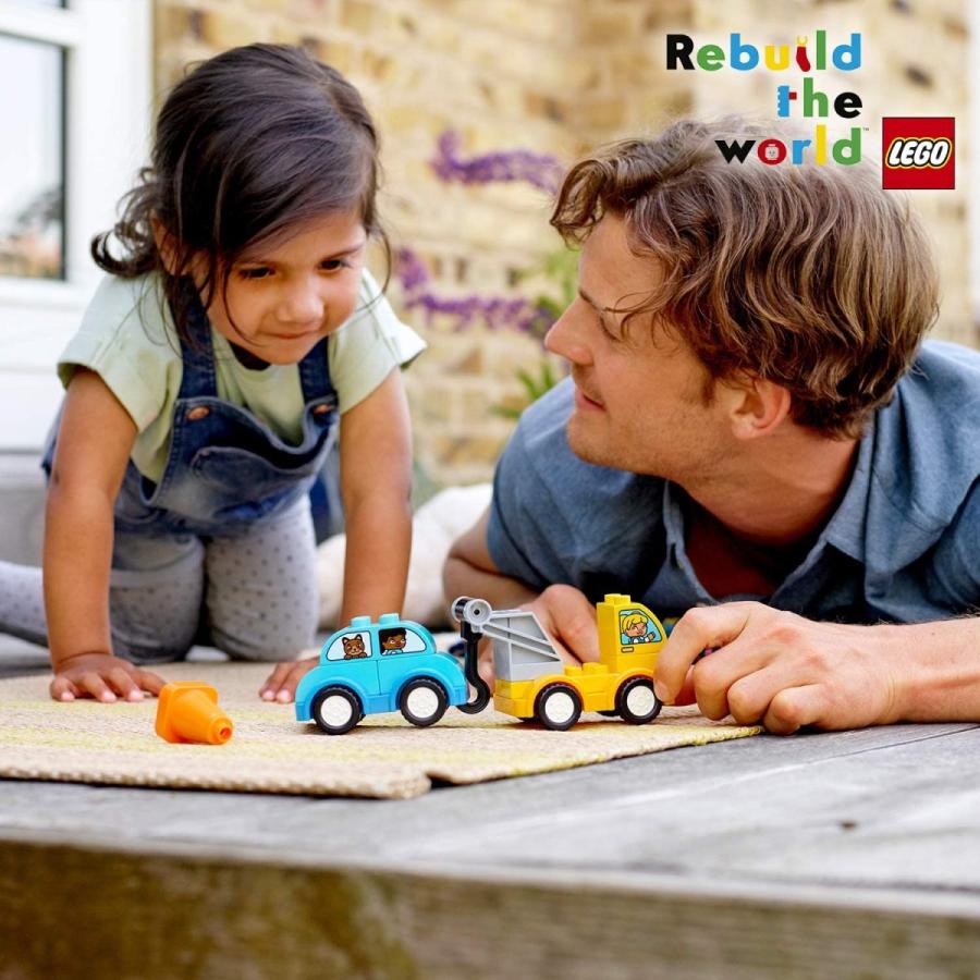 レゴ(leg0) デュプロ はじめてのデュプロ レッカー車 10883 知育玩具 ブロック おもちゃ 男の子 車　並行輸入品 leg0