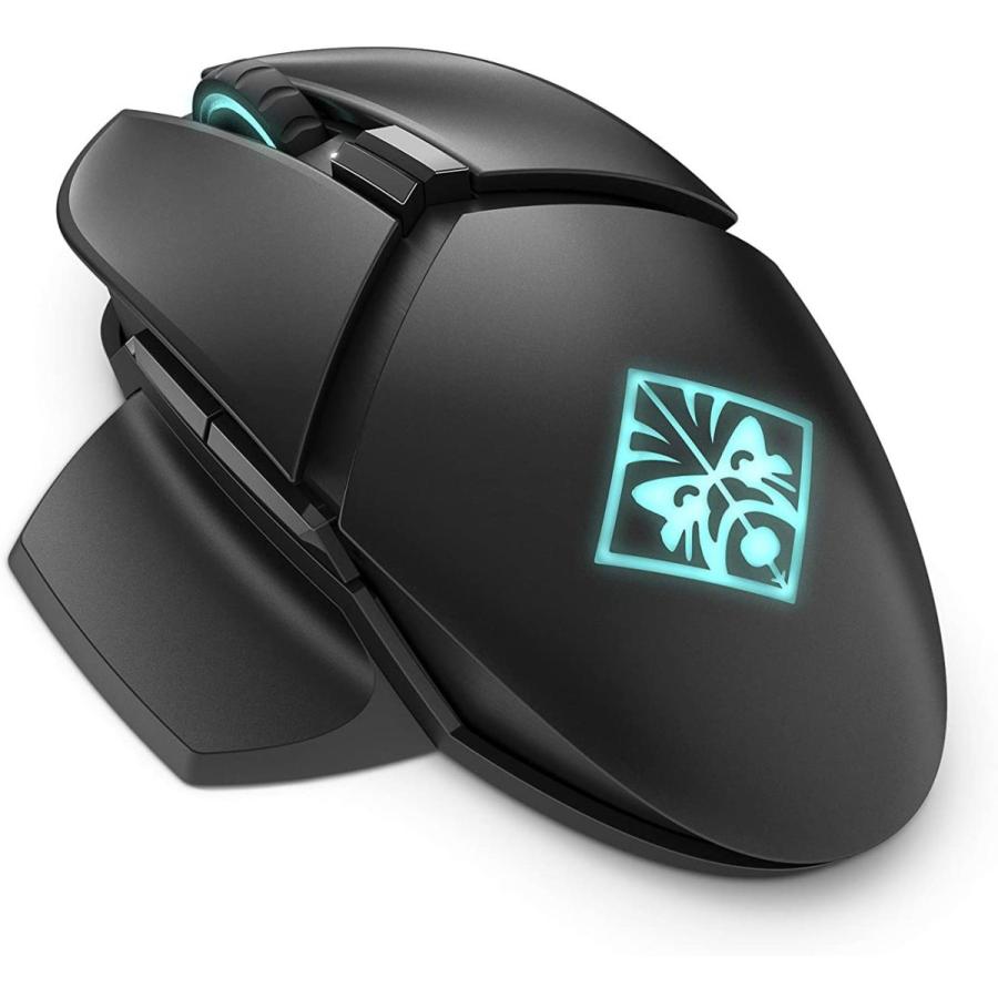 OMEN by HP Photon Wireless Gaming Mouse with Qi Wireless Charging  Programmable Buttons  Custom RGB  E-Sport DPI (6CL96AA)　並行輸入品