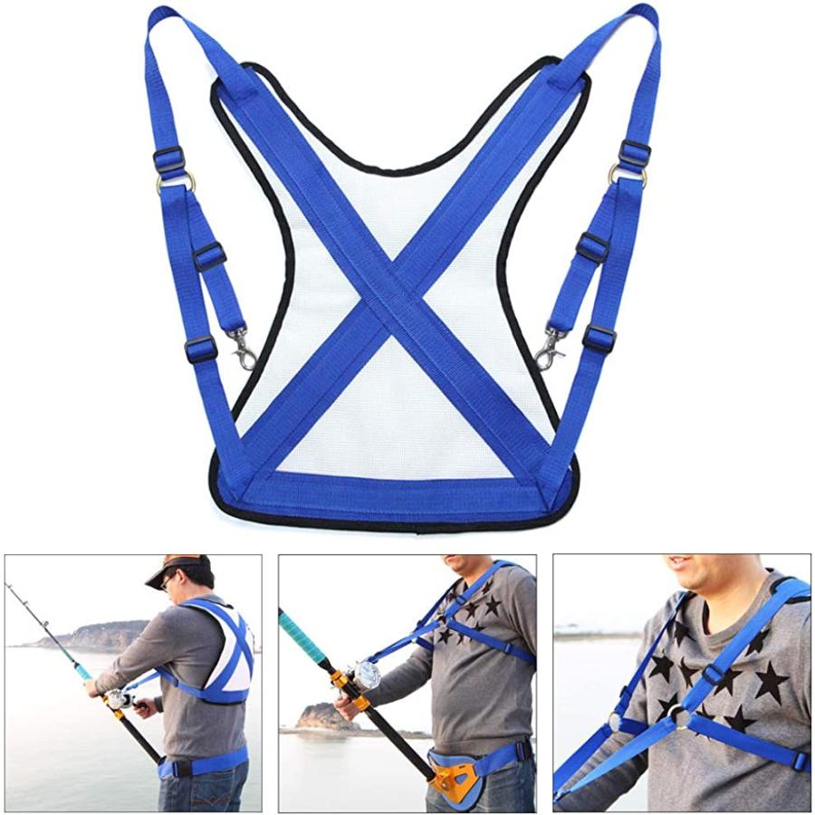 フィッシングショルダーバックハーネス 調節可能な海釣りロッド フィッシングショルダーバックハーネス 調節可能な海釣りロッド