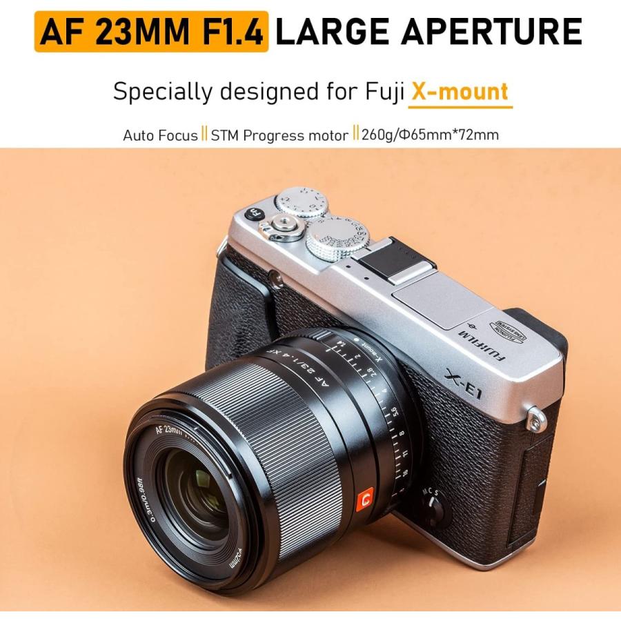 NEW ARRIVAL VILTROX 23mm F1.4 STM XF プライムレンズ AF 広角 単焦点