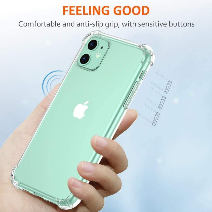 KEEPTOOL クリアケース iPhone 11 Pro Max 耐衝撃 傷防止　並行輸入品 iPhone Pro Max Case Clear for KEEPTOOL