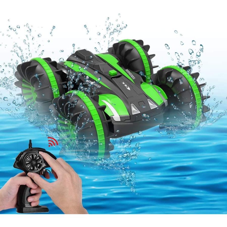 定期入れの Seckton Toys 5 10歳男児用 水陸両用rcカー 子供