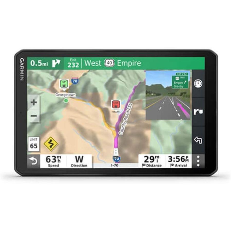 Garmin 8インチ RV GPS ナビゲーター (010-02425-00) ハードシェルケースとカーソケット付き　並行輸入品｜watchme88｜02