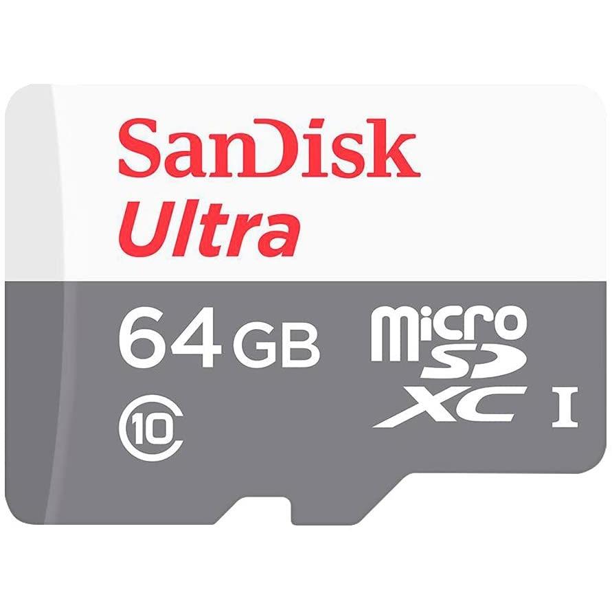 SanDisk Ultra 64GB 100MB s UHS-I Class 10 microSDXC Card SDSQUNR-064G-GN3MN　並行輸入品