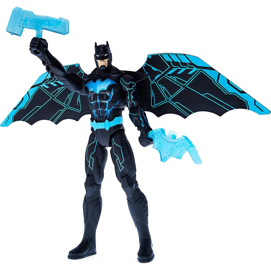 超美品の DC Comics Boys 並行輸入品 for Toys Kids Sounds 20 Over and Lights Wings  Expanding with Figure Action Deluxe 12-inch Bat-Tech Batman その他おもちゃ -  foundationswellness.net