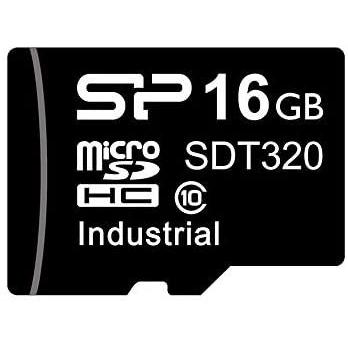 Silicon Power 16GB SDT320 Industrial microSDHC UHS-I Memory Card -25-85℃ 3D TLC Flash　並行輸入品