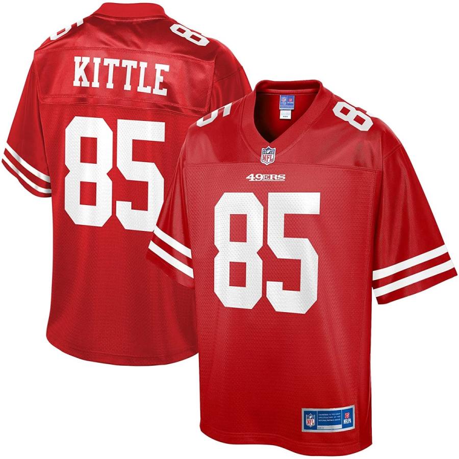 在庫限り品 Nfl Pro Line Men S George Kittle Scarlet San Francisco 49ers Team Jersey 並行輸入品 ファッション 通販激安 Gafa Mx