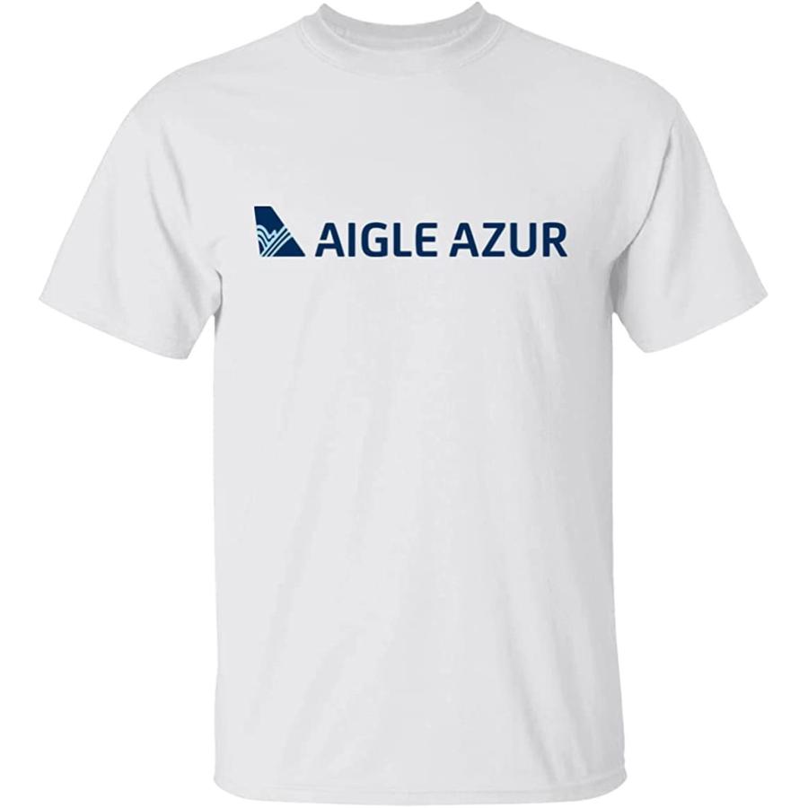 Aigle Azur Airline Logo T-Shirt (Gold Small)　並行輸入品