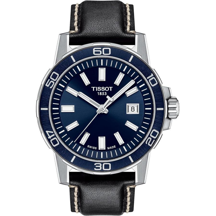 ティソ] 腕時計 TISSOT スーパースポーツ レザーベルト [正規輸入品