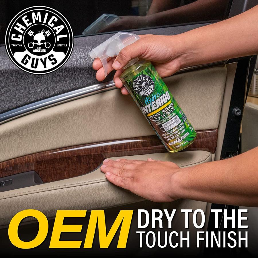 Chemical Guys SPI22716 HydroInterior SiO2 Ceramic Interior Quick Detailer  and Protectant for Interiors, Furniture, Apparel, and More (Works on