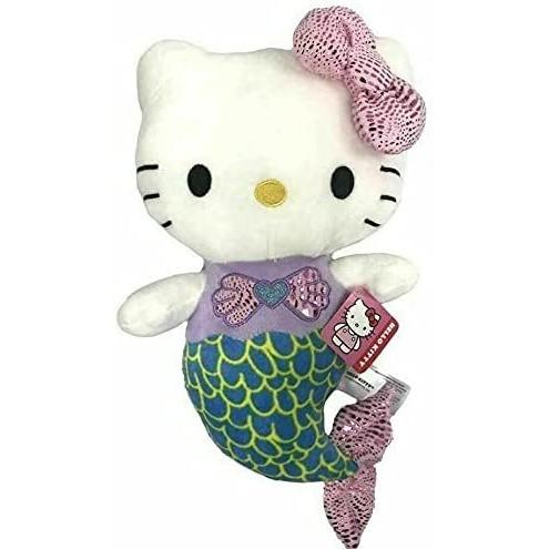 送料無料! CharacterSanrio Hello Kitty Mermaid 7 Inch Stuffed Figure Animal Plush Toy　並行輸入品