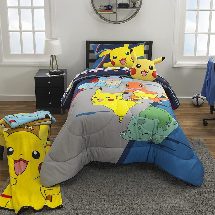 超ポイントアップ祭 ピカチュウ ポケモン ヒトカゲ ボーナスシャム 6ピースベッド イン バッグ 塗り絵ブック 並行輸入品 フル掛け布団 シーツセット フシギダネ ゼニガメ その他おもちゃ Www Jindalsoftech Com