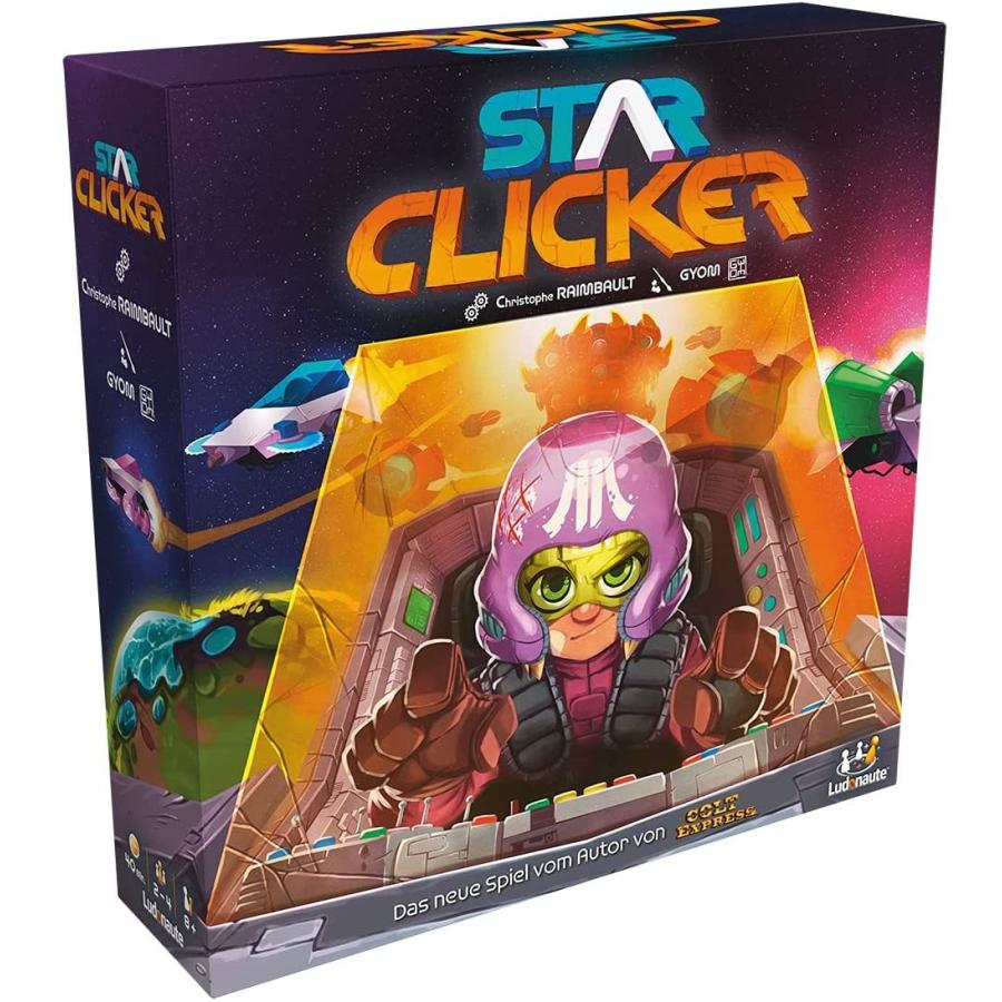 Asmodee Star Clicker  Family Game  Strategy Game  German　並行輸入品