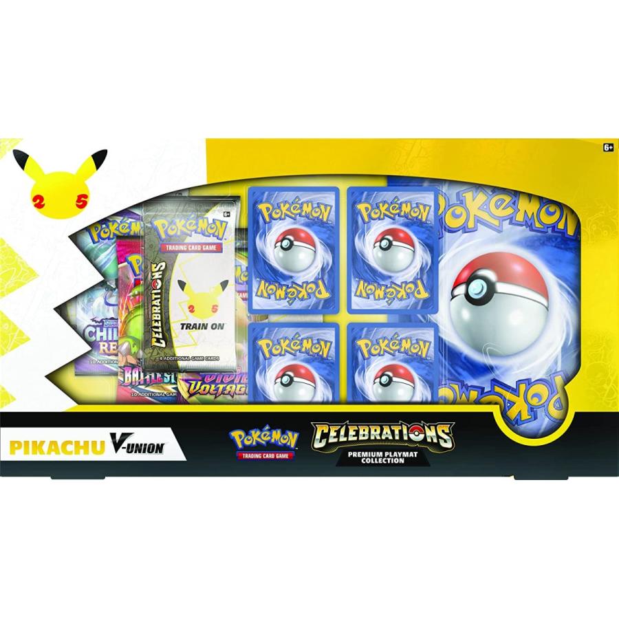 新しいコレクション V ピカチュウ 25周年記念 トレーディングカードゲーム ポケットモンスター ユニオン 英語版 並行輸入品 パック コレクション その他おもちゃ Lifeinlacruz Com
