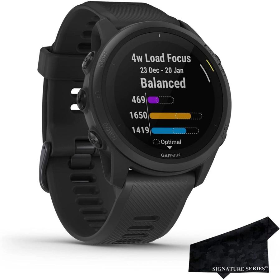 Garmin Forerunner 745 その他財布 帽子 ファッション小物 Gpsランニング ワークアウトウォッチ Watchme Hfayb09dfrggd9k Forerunner 詳細なトレーニング統計とシグネチャーシリーズクロス Gpsランニング ワークアウトウォッチ 並行輸入品 新しいブランド短納期 の