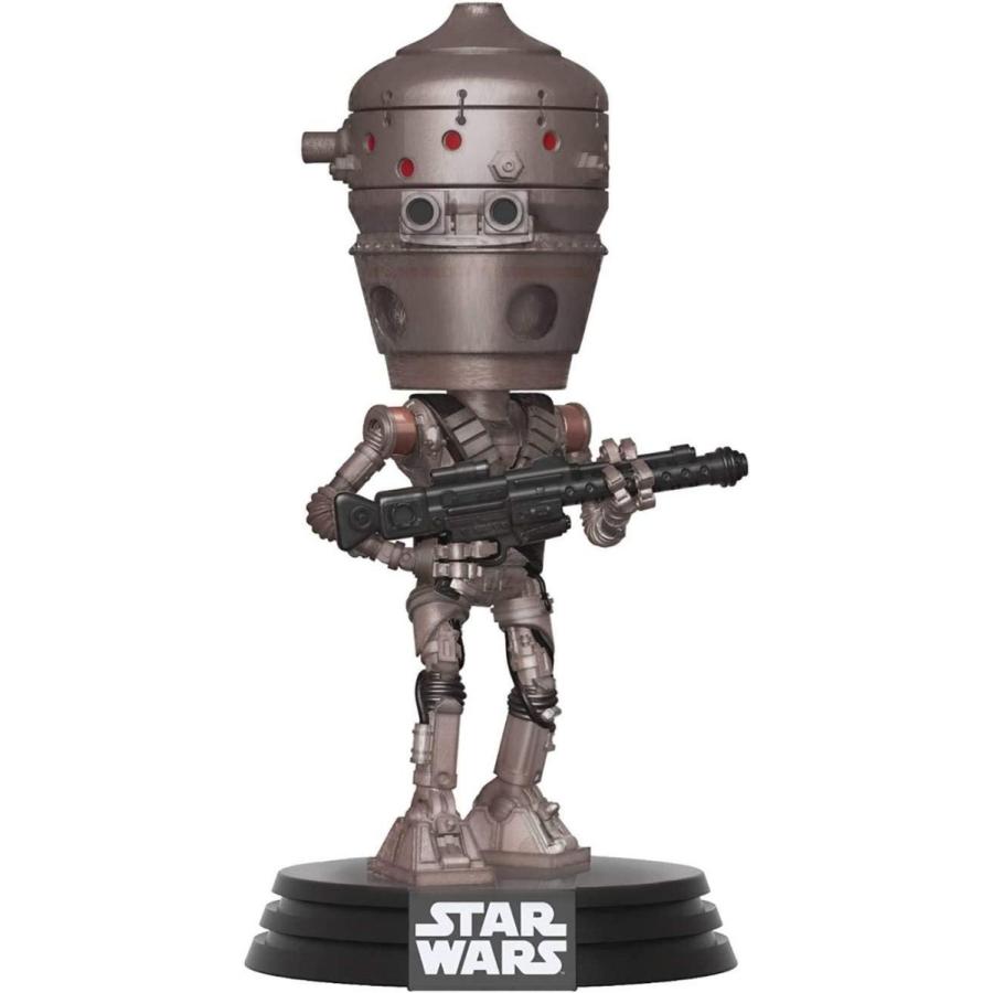 POP スターウォーズ: マンダロリアン - IG-11 Funko POP! ビニールフィギュア (互換性のあるポップボックスプロテクターケース付き)　並行輸入品 POP IG Funko スターウォーズ マンダロリアン ビニールフィギュア 互換性のあるポップボックスプロテクターケース付き Pop