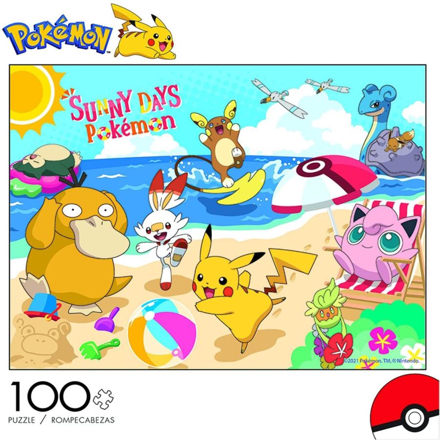 最新のデザイン Buffalo Games 100ピース 並行輸入品 ポケモンビーチデー ジグソーパズル その他おもちゃ Ult Lpmpriau Kemdikbud Go Id