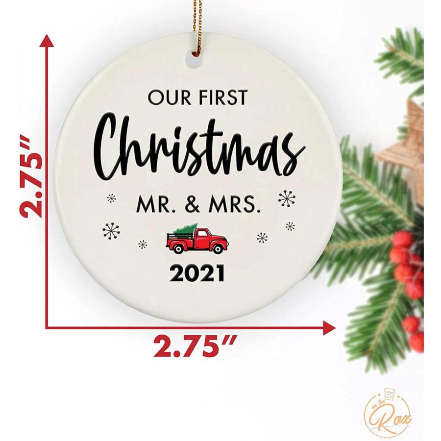 有名人芸能人 カップル 初めてのクリスマス オーナメント Mrs 並行輸入品 Mr トラック 21 その他キッチン 日用品 文具 Www Gatorheatandair Com