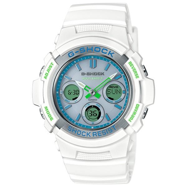 CASIO カシオ G-SHOCK メンズ 腕時計 電波ソーラー AWG-M100SWG-7AJF 国内販売｜watchnet