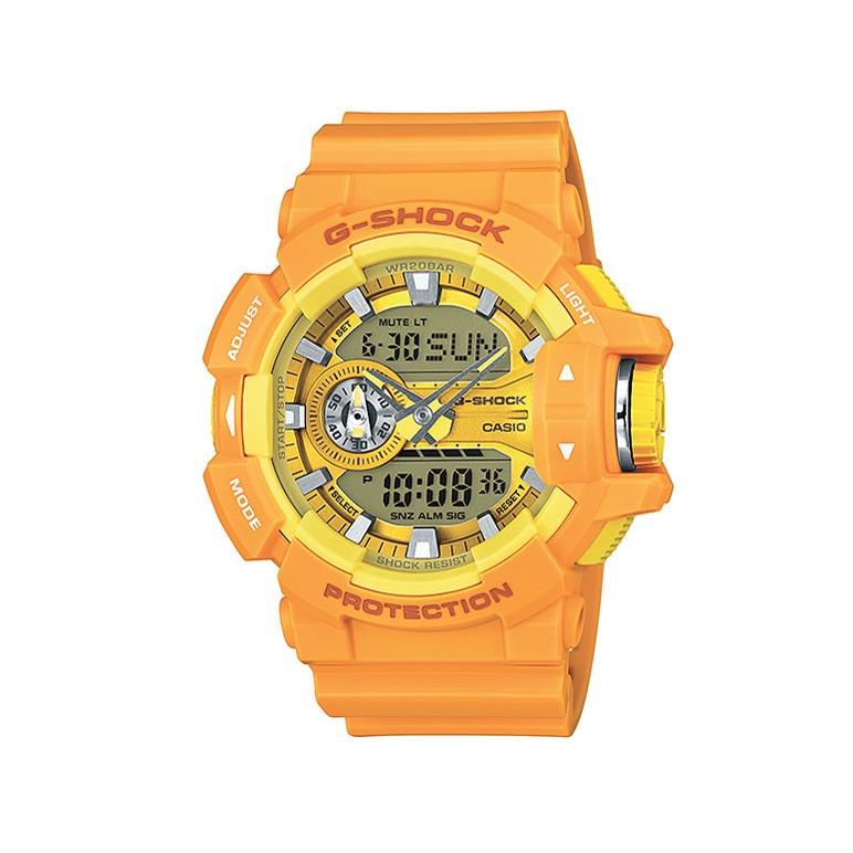 在庫処分 CASIO G-SHOCK Gショック ビッグケース GA-400A-9AJF イエロー 国内正規品｜watchnet