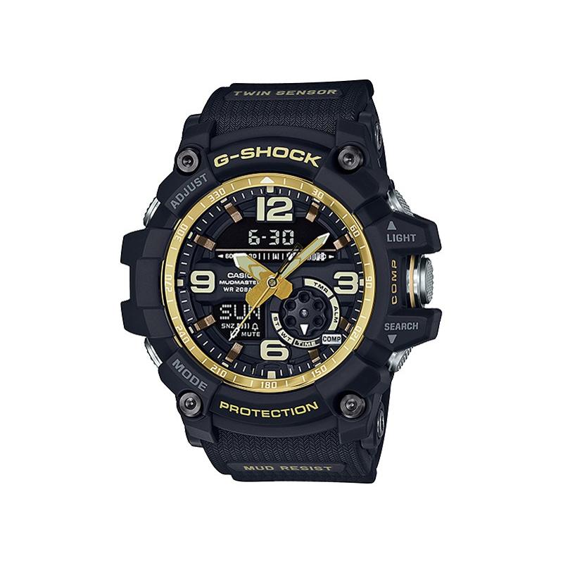 CASIO G-SHOCK Gショック メンズ腕時計 マッドマスター GG-1000GB-1AJF ブラック＆ゴールド｜watchnet