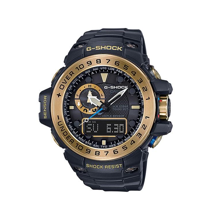 CASIO G-SHOCK メンズ 腕時計 ガルフマスター ソーラー 電波 GWN-1000GB-1AJF カシオ 国内正規品｜watchnet