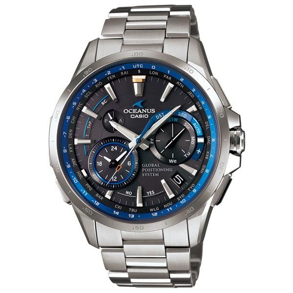 在庫処分 CASIO オシアナス メンズ腕時計 フルメタルGPSハイブリッド 