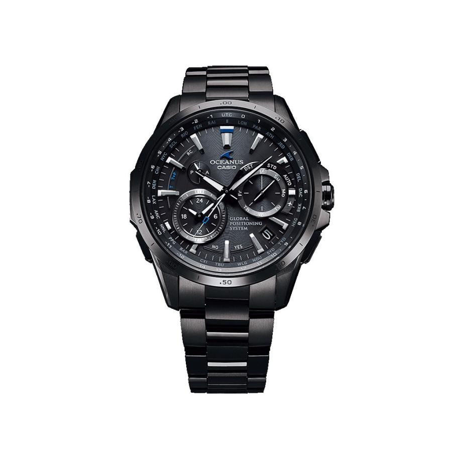 在庫処分 CASIO オシアナス メンズ GPSハイブリッド 電波ソーラー OCW 
