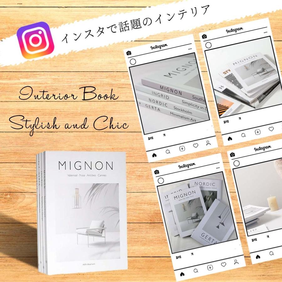 インテリアブック フェイクブック 韓国 グッズ 全4種 モノトーン B5 英語 ダミー 本 飾り ディスプレイ 雑貨 おしゃれ 撮影道具 置物 オブジェ カフェ風 Emonrヤフーショッピング店 通販 Yahoo ショッピング