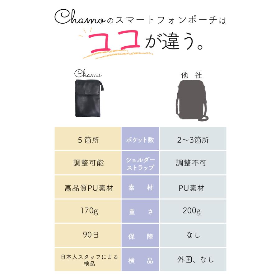 スマホポーチ スマホショルダー ショルダー レディース スマホポシェット 縦型 斜め掛け 大き目 おしゃれ スマホ ポーチ 軽い 軽量 スマホポシェット メンズ | ブランド登録なし | 07