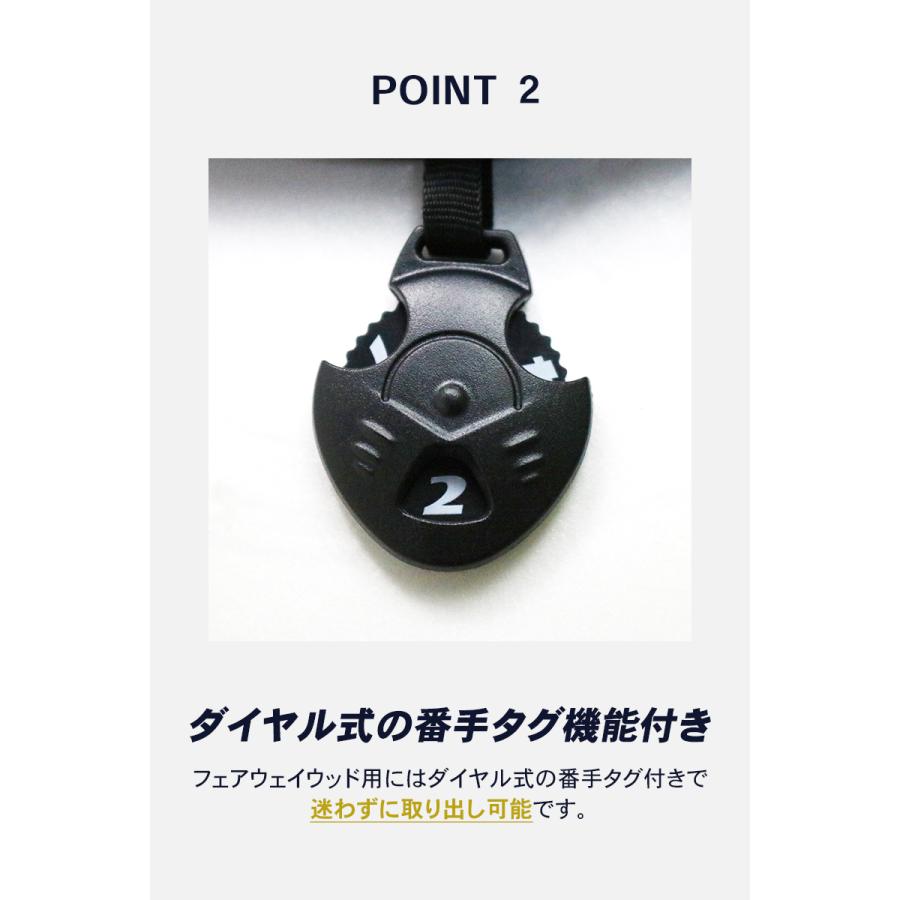 ゴルフ ヘッドカバー 3pcs セット 全4色 ドライバー ゴルフクラブ