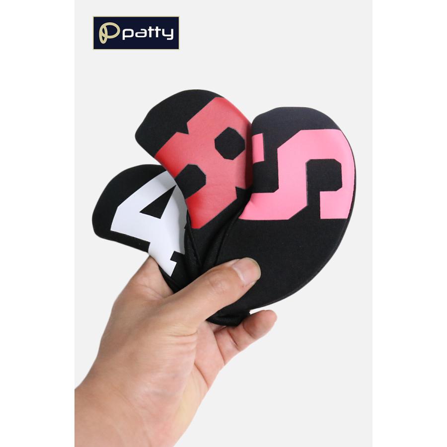 アイアンカバー ゴルフ カバー ゴルフクラブ 単品 ヘッドカバー 番手4