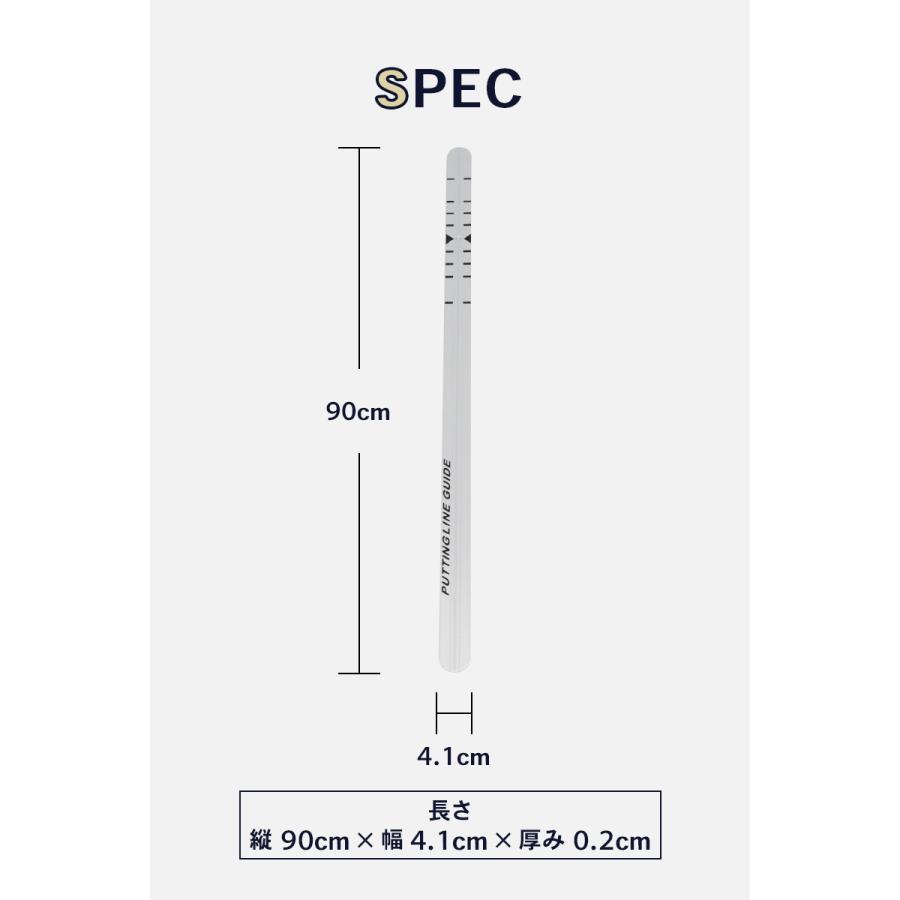 ゴルフ パター レール パッティング マット パター練習 パター練習器具 スイング矯正 ガイドライン 改善 オプション 室内 持ち運び便利｜watchshop-hanna｜07