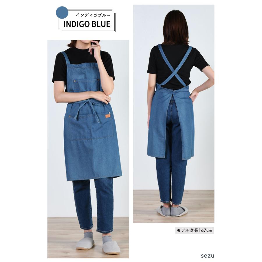 快晴堂謹製 ⿻ リネンヘンプ エプロンサロペット サルエル ナチュラル 2wey エプロン カフェエプロン ワークエプロン おしゃれ 保育士