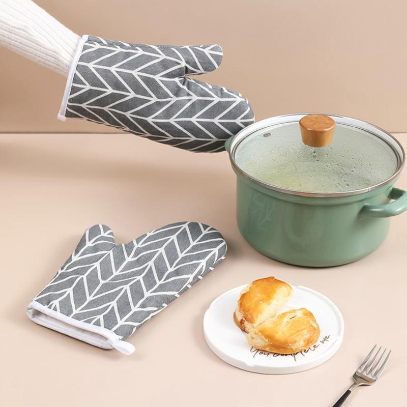 ミトン 耐熱 北欧風 2枚セット オーブン 北欧 鍋つかみ オーブンレンジ