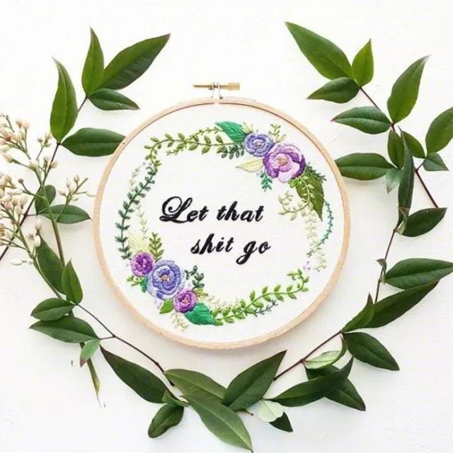 フランス刺繍 刺繍キット 図案 初心者 手芸 フラワー刺繍 ナチュラル フープ 針 糸 生地 刺繍枠 刺繍セット おしゃれ かわいい 簡単 壁飾り インテリア Mc268 Emonrヤフーショッピング店 通販 Yahoo ショッピング