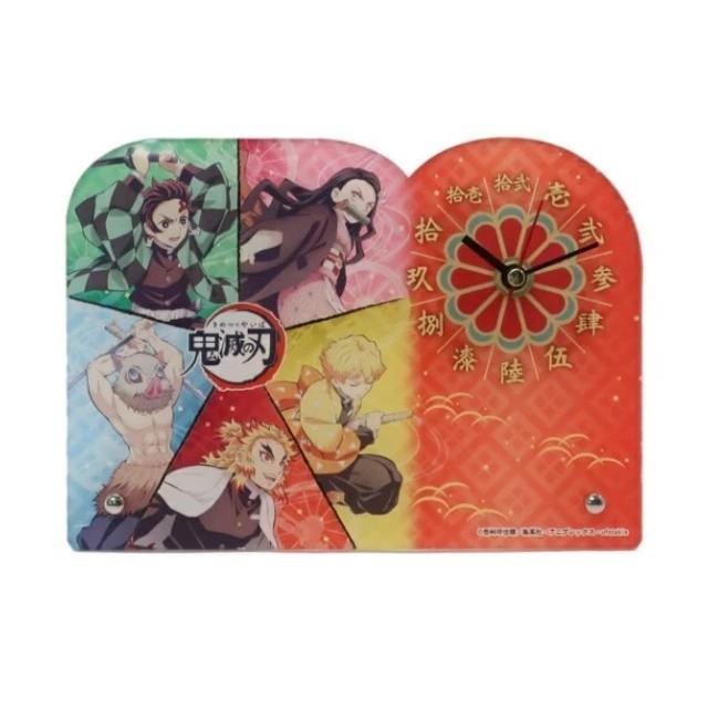 定番の人気シリーズpoint ポイント 入荷 鬼滅の刃 ダイカット アクリルクロック 2 グッズ 全2種 キャラクター レッド ブラック 炭治郎 禰豆子 杏寿郎 男の子 女の子 かっこいい 置時計 Cisama Sc Gov Br