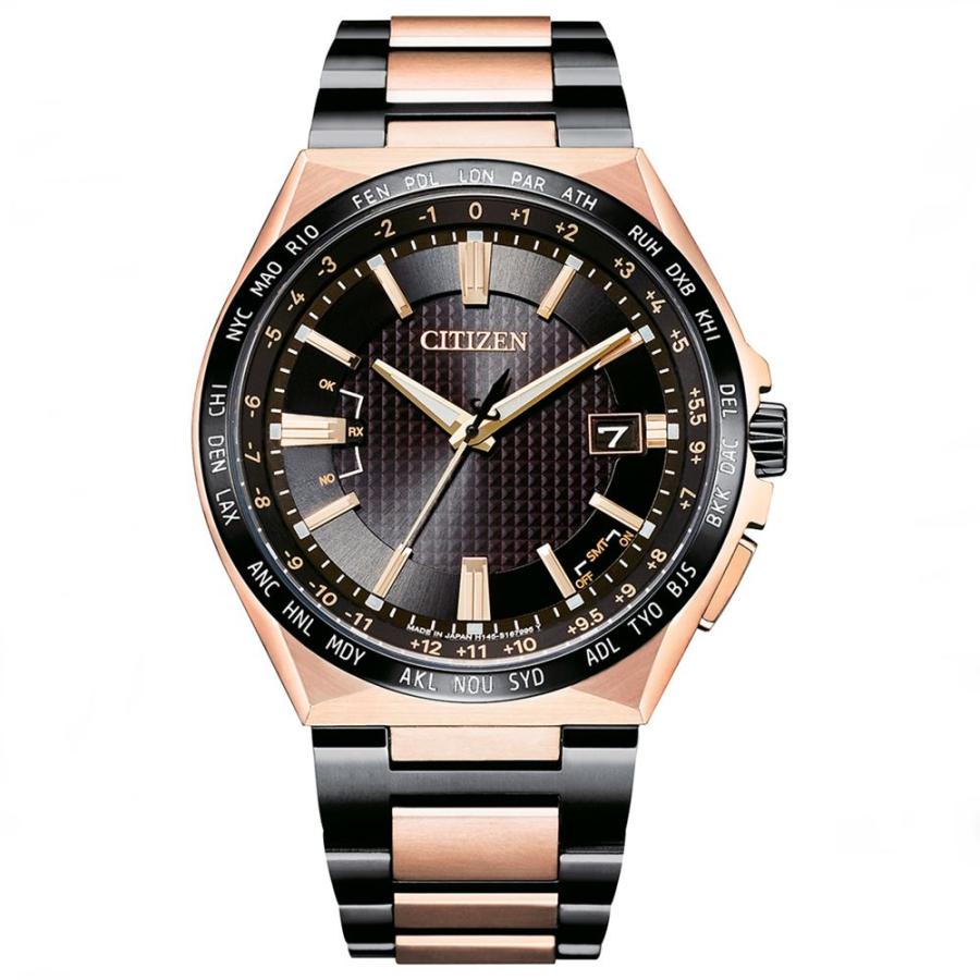 シチズン アテッサ Citizen Attesa 限定1700本 ダイレクトフライト Act Line 電波ソーラー チタン ピンクゴールド ブラック Cb0215 77e 送料無料 Ci At 00 ウオッチショップ 通販 Yahoo ショッピング