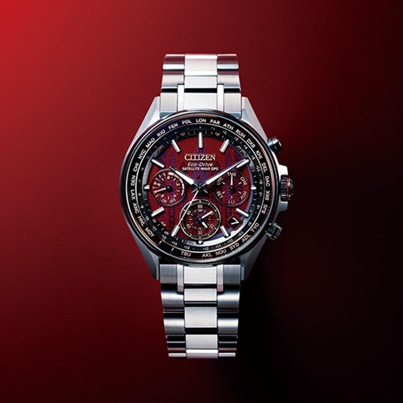 【新商品】 シチズン アテッサ CITIZEN ATTESA JOUNETSU COLLECTION 限定1100本 Eco-Drive GPS衛星電波ソーラー クロノグラフ チタン CC4005-71Z 送料無料 【DGJ2925651813】(106480円)