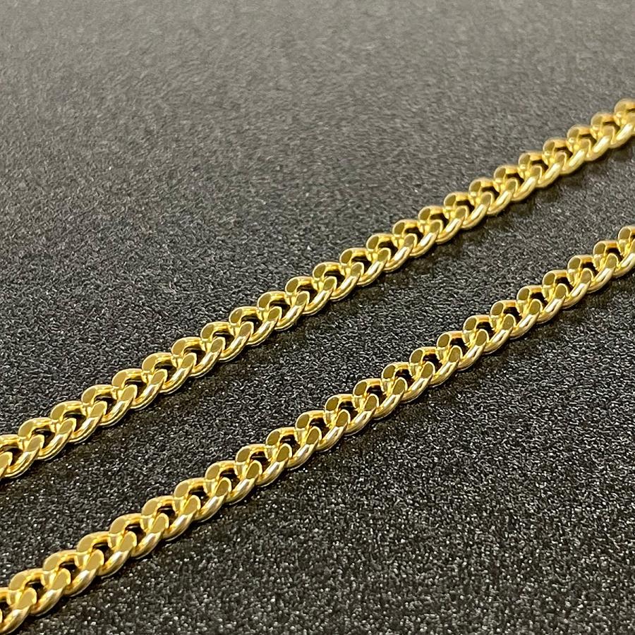 喜平 ネックレス K18 2面 シングル 10g 45cm 造幣局検定マーク刻印入り