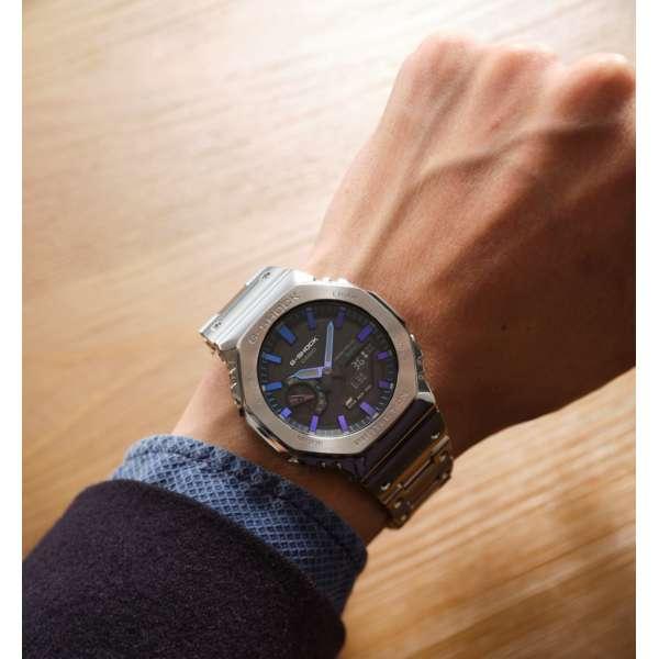 カシオ　G-SHOCK　GM-B2100PC-1AJF CASIO G-SHOCK GM-B2100PC-1AJF Rainbow x Silver Digital