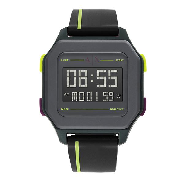 腕時計 メンズ アルマーニ エクスチェンジ デジタル 時計 ポリウレタン ブラック AX2958 ARMANI EXCHANGE 公式｜watchstation｜02