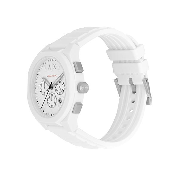 アルマーニ エクスチェンジ 腕時計 アナログ クオーツ メンズ ホワイト シリコン AX4160 2024 春｜watchstation｜03