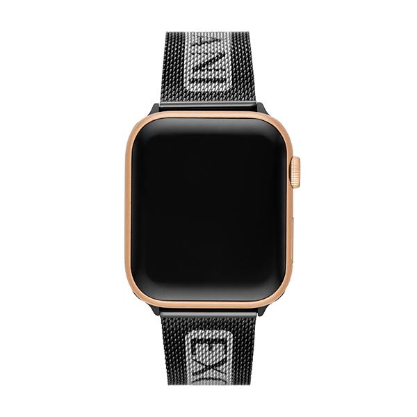 アルマーニエクスチェンジ アップルウォッチ Apple Watch バンド ベルト 交換 メンズ ブラック ステンレススチール APPLE BAND  22MM AXS8028 春 2023